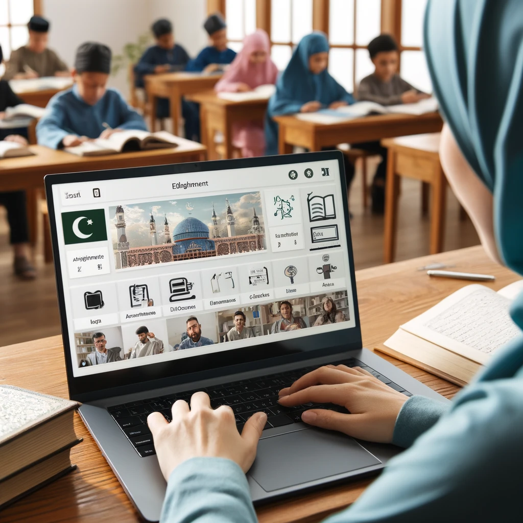 Pemanfaatan Website untuk Pengajaran Siswa di Madrasah