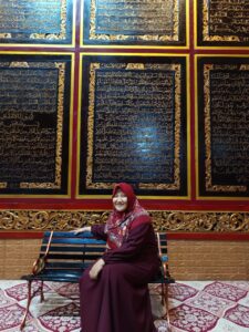 Kunjungan ke Museum Bayt Al-Qur'an Al Akbar Palembang tahun 2025.